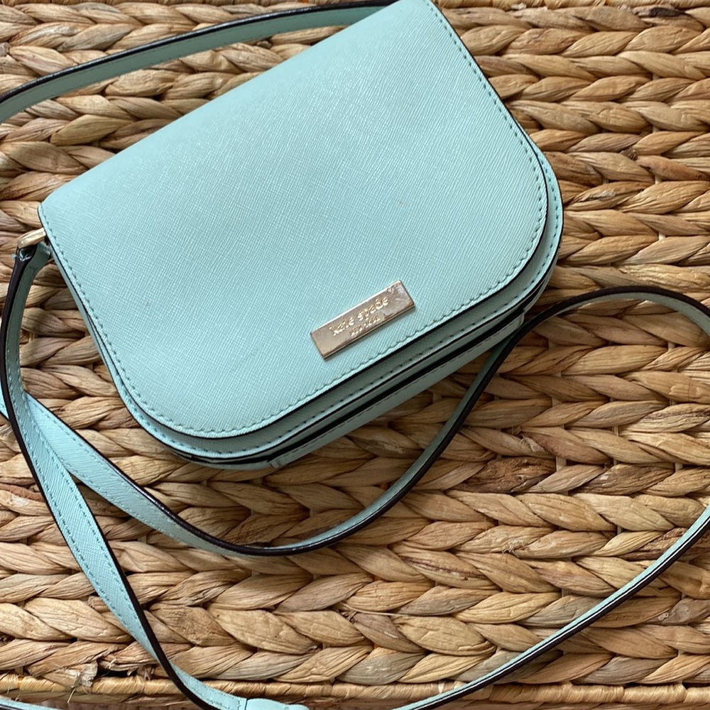 Kate Spade Light Blue Crossbody Purse